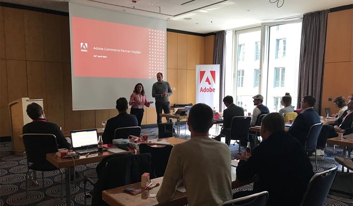 Commerce-Partner Huddles: Eine Gelegenheit zum Lernen für Adobe Commerce-Partner aus Berlin